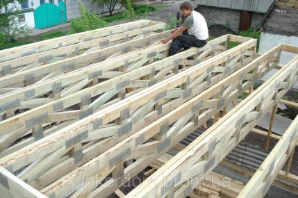 Каркасные дома, деревянные стропильные фермы, строительство жилых домов в Харькове