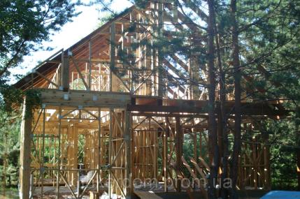 Каркасные дома, деревянные стропильные фермы, строительство жилых домов в Харькове